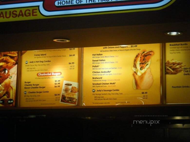 Jodi Maroni's - Phoenix, AZ menu_pic