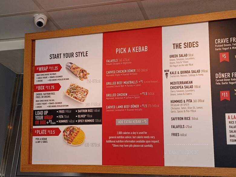 Kabob Shop - San Diego, CA menu_pic