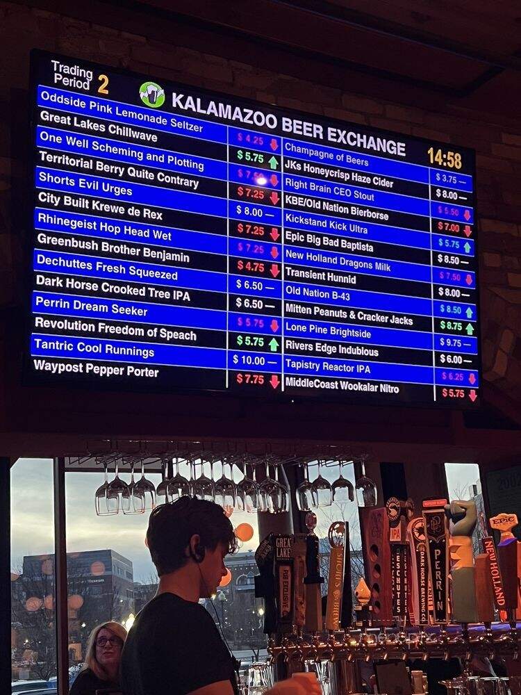 Kalamazoo Beer Exchange - Kalamazoo, MI menu_pic