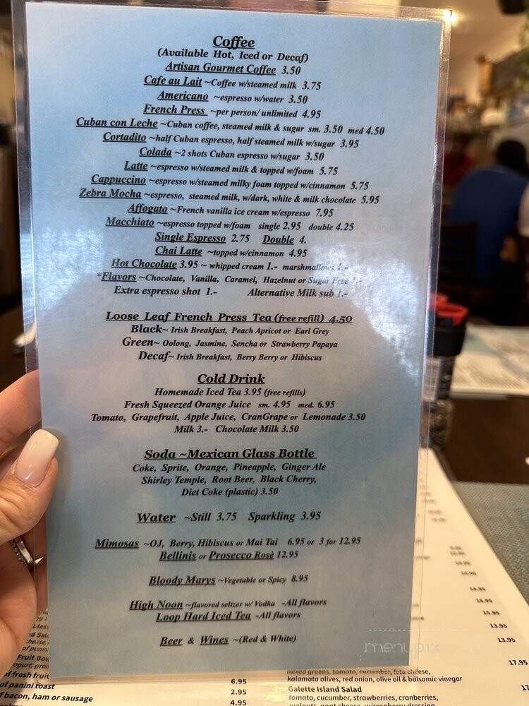 Key Plaza Creperie - Key West, FL menu_pic