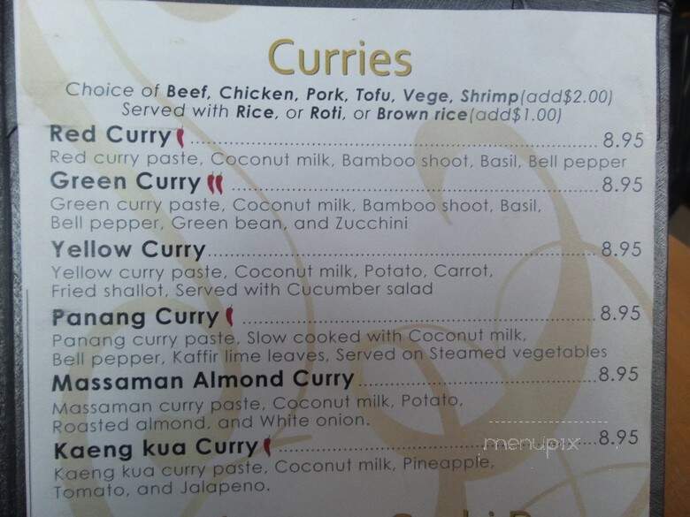 Kin Sushi and Thai Cuisine - Chicago, IL menu_pic