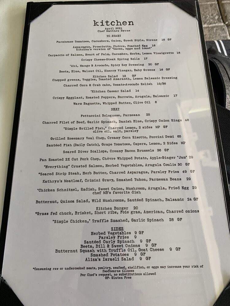 Kitchen - West Palm Beach, FL menu_pic