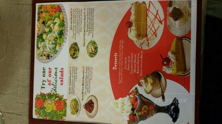 Kizin Creole Restaurant - Chicago, IL menu_pic