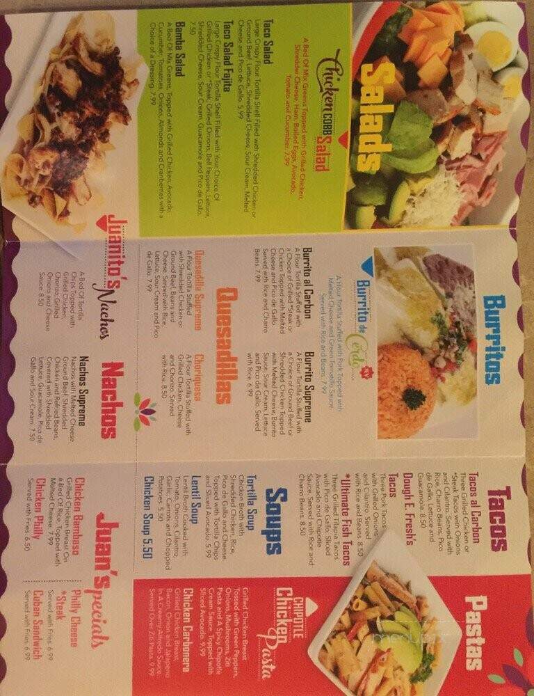 La Bamba - Kennesaw, GA menu_pic