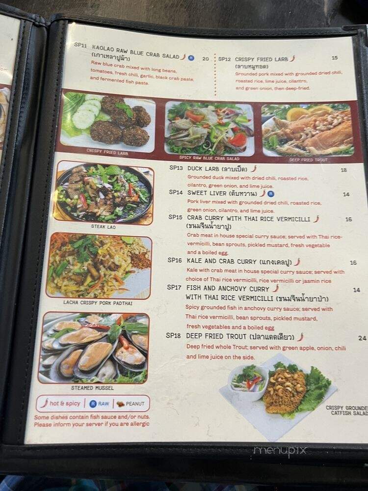 Lacha Somtum Thai Restaurant - Los Angeles, CA