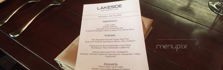 Lakeside Restaurant & Bar - la Torretta Lake Resort & Spa - Montgomery, TX