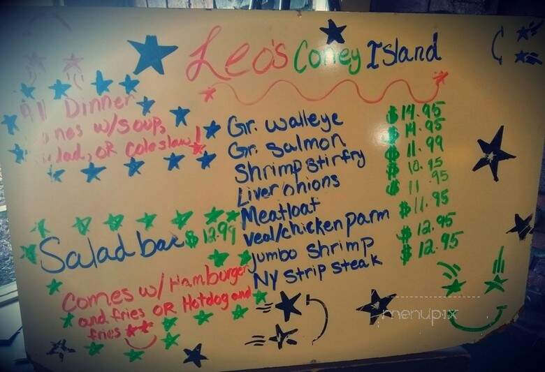 Leo's Coney Island - Taylor, MI menu_pic