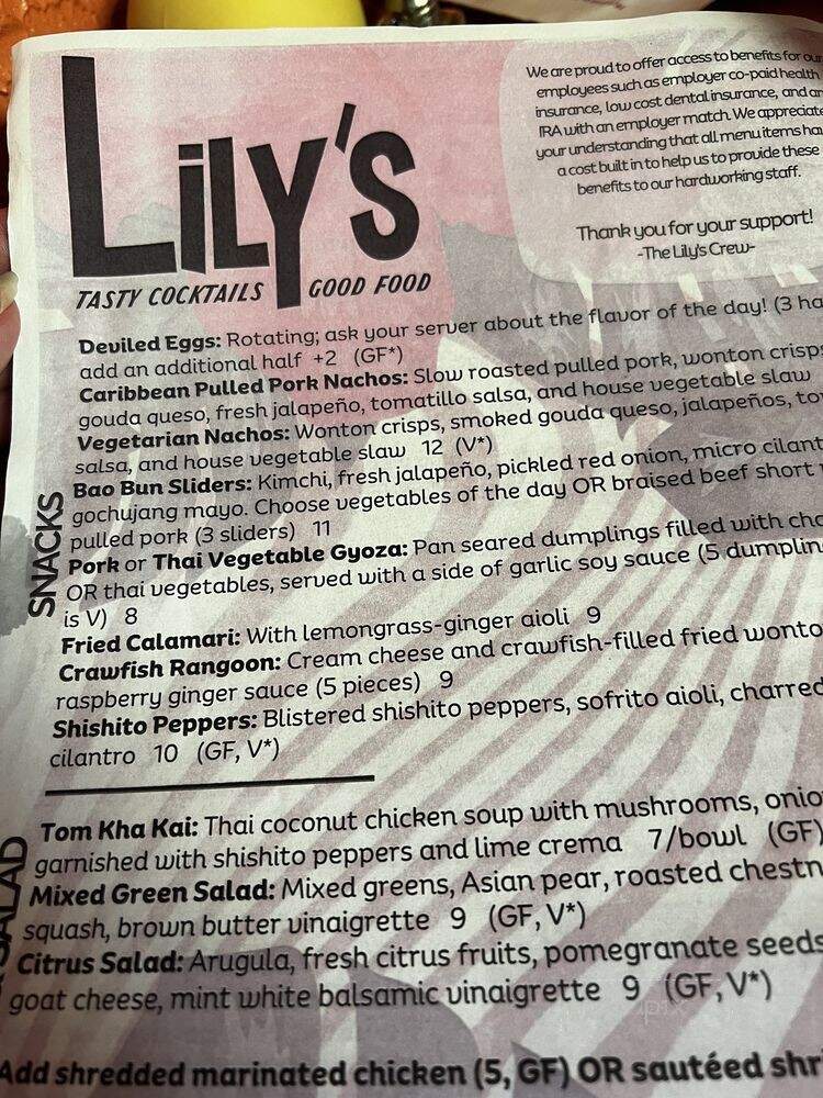 Lily's Bistro - Dayton, OH