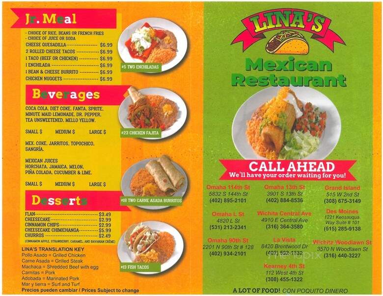 Lina's Mexican Food - Omaha, NE