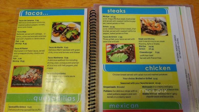 Los Aguachiles - El Paso, TX menu_pic