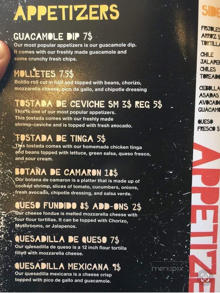 Los Reyes de la Torta - Tempe, AZ menu_pic