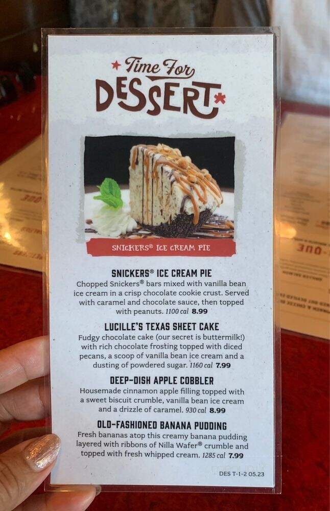 Lucille 's Smokehouse BBQ - Santa Clarita, CA menu_pic