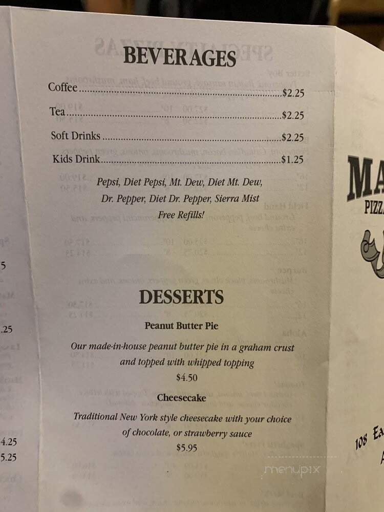 Mater's Pizza and Pasta Emporium - Albertville, AL