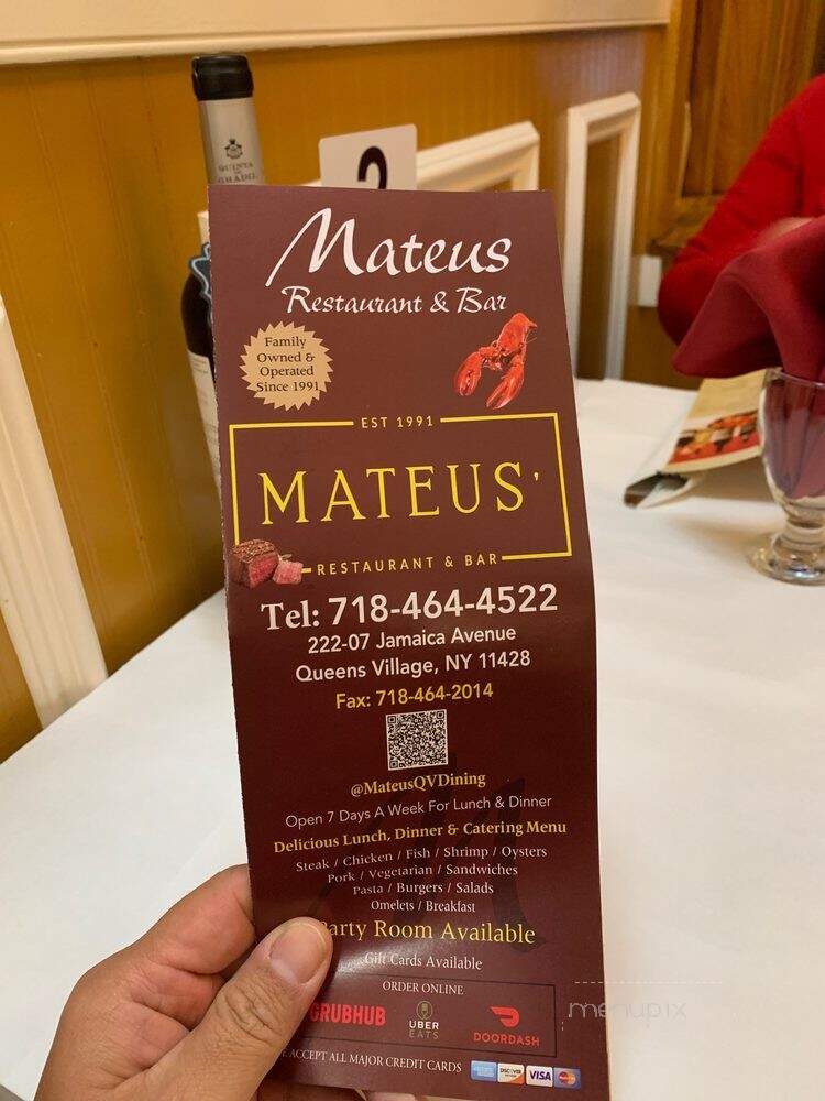 Mateus Restaurant - Queens Village, NY