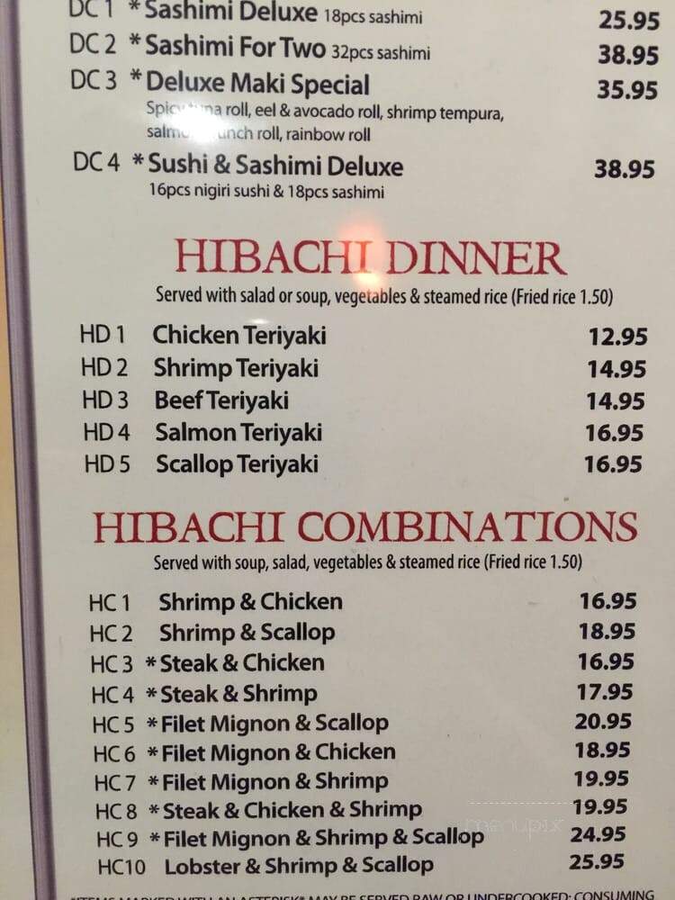 Matsuya Japanese Restaurant - Atlanta, GA menu_pic