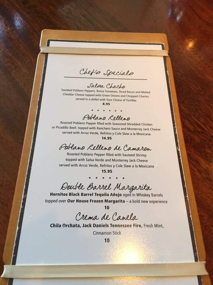 Mattitos - Irving, TX menu_pic