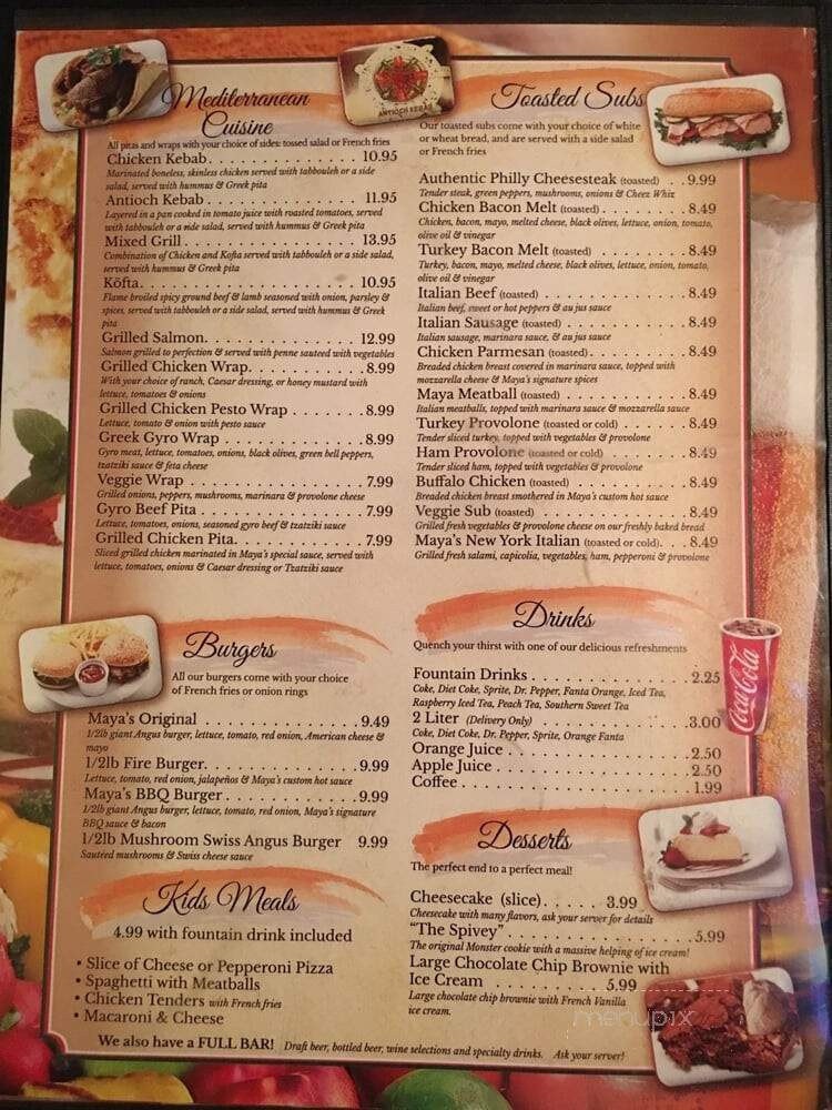 Maya New York Pizza, Bar & Grill - Mesa, AZ