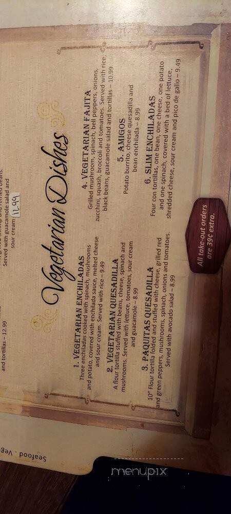 Mi Casita (Lynnhaven) - Virginia Beach, VA menu_pic