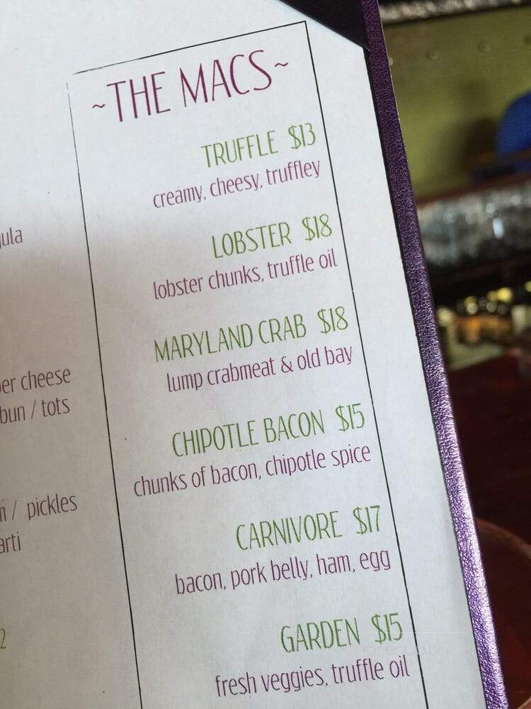 Mint - Bethlehem, PA menu_pic