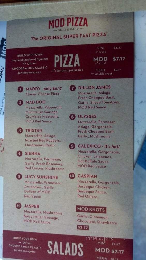 MOD Pizza - Tacoma, WA