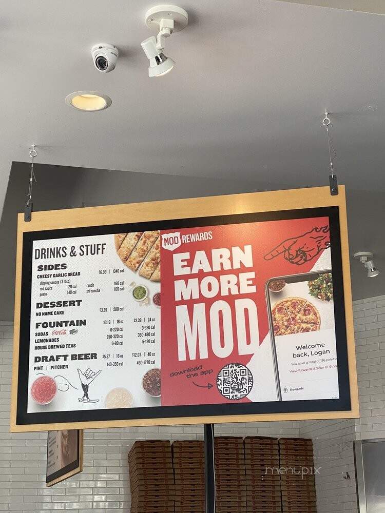 MOD Pizza - Irvine, CA menu_pic