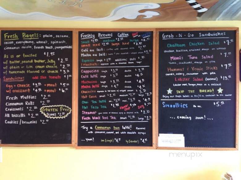 Monomoy Coffee - Chatham, MA menu_pic