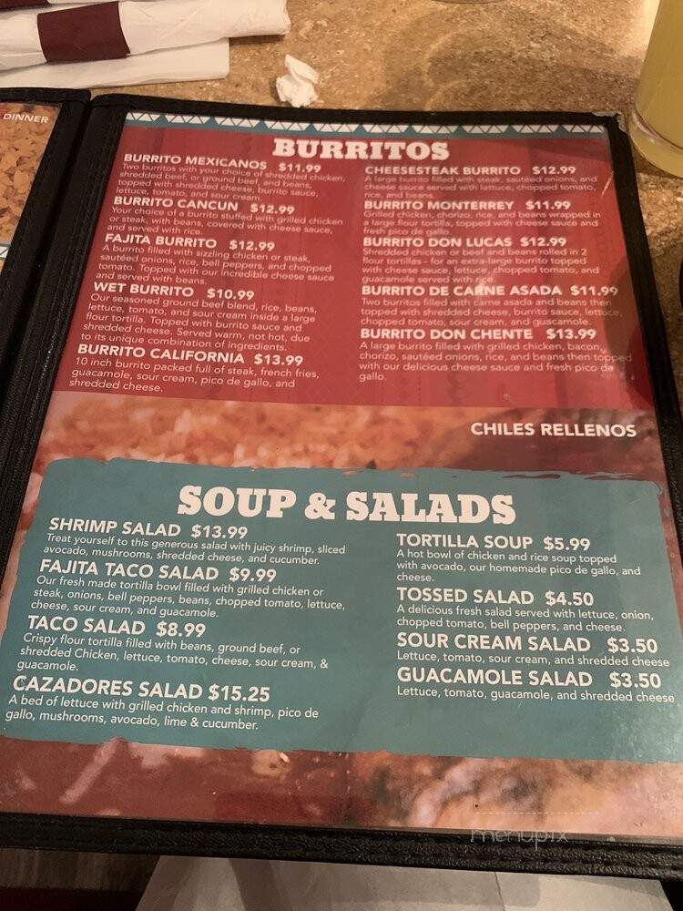 Monterrey Mexican Grill - Mishawaka, IN menu_pic
