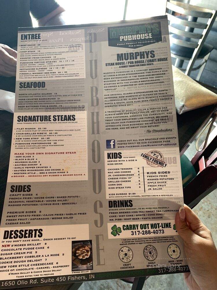 Murphy's Pubhouse - Fishers, IN