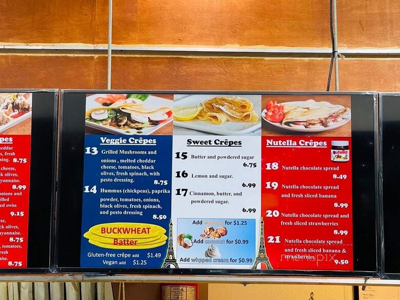 Music City Crepes - Nashville, TN menu_pic