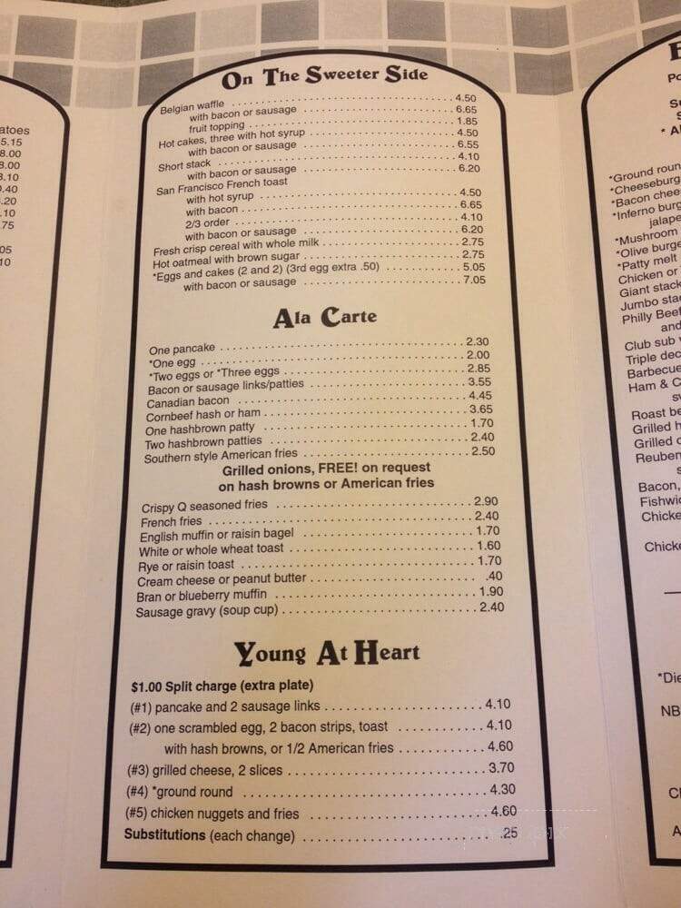 New Beginnings - Walker, MI menu_pic
