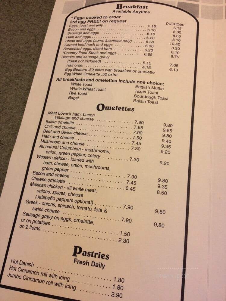 New Beginnings - Walker, MI menu_pic