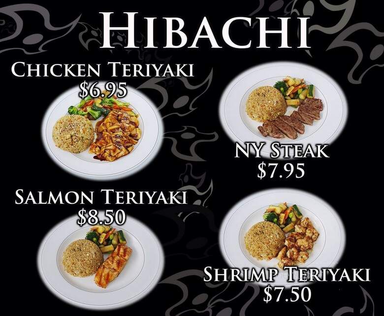 Ninja Hibachi Expeess - Greenville, NC menu_pic