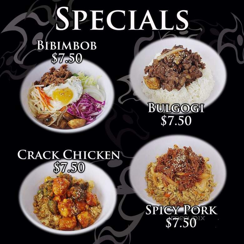 Ninja Hibachi Expeess - Greenville, NC menu_pic