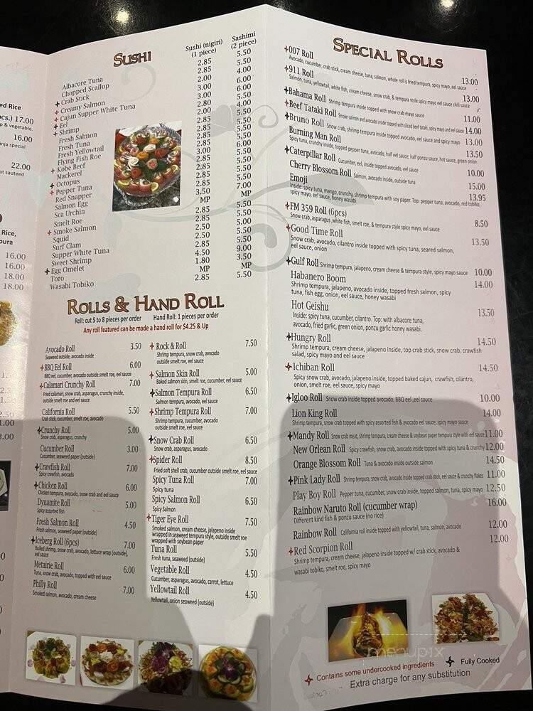 Ninja Japanese Cuisine - Richmond, TX