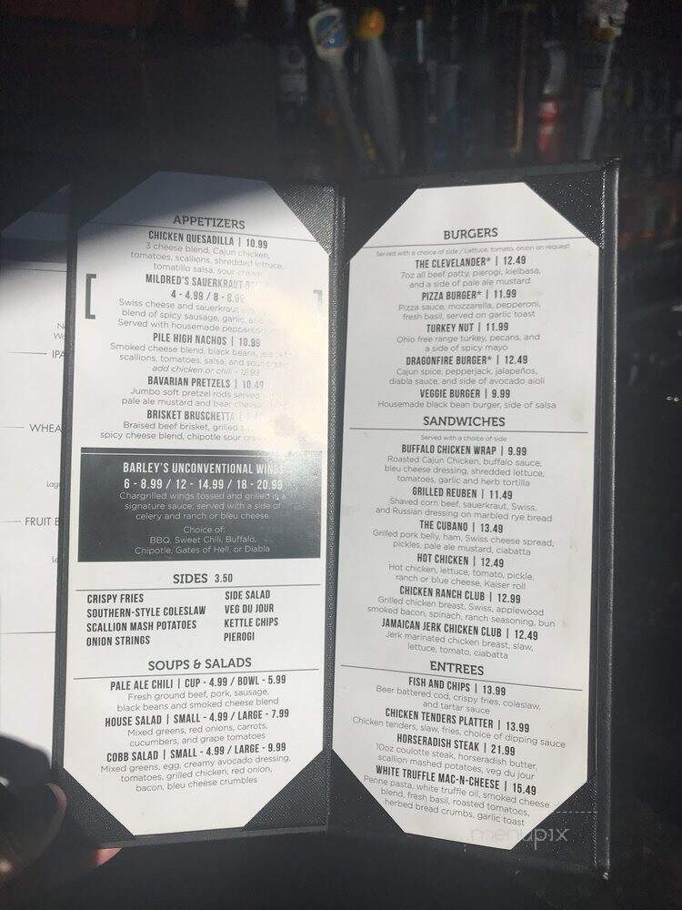 Novak's Tavern and Patio - Columbus, OH menu_pic