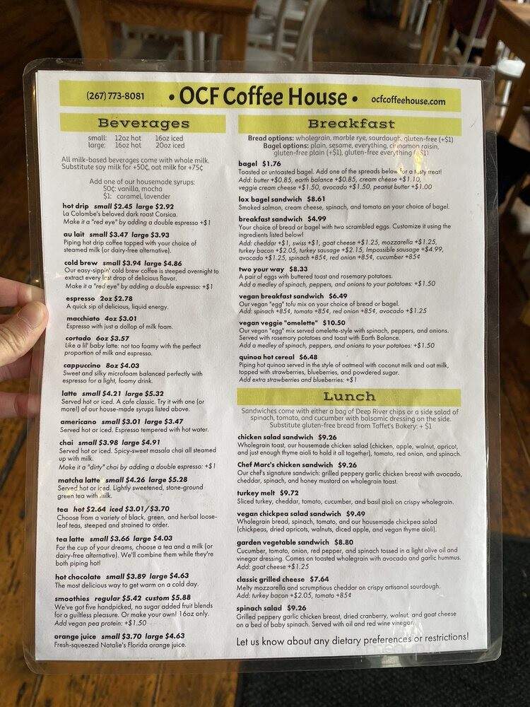 OCF Coffee House - Philadelphia, PA