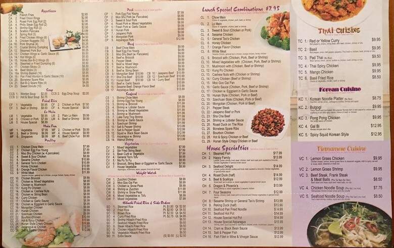 Pan Asian Cuisine - Green Cove Springs, FL