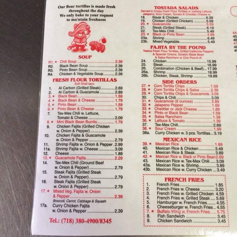 Panda Garden - Flushing, NY menu_pic