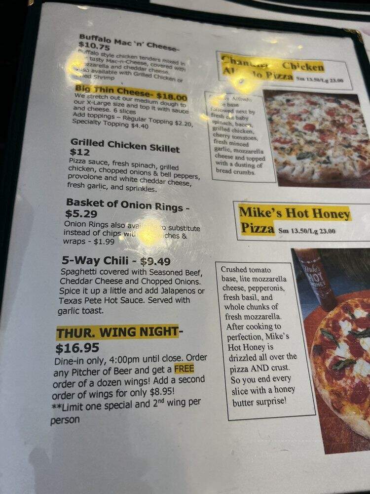 Partners II Pizza - Fayetteville, GA menu_pic