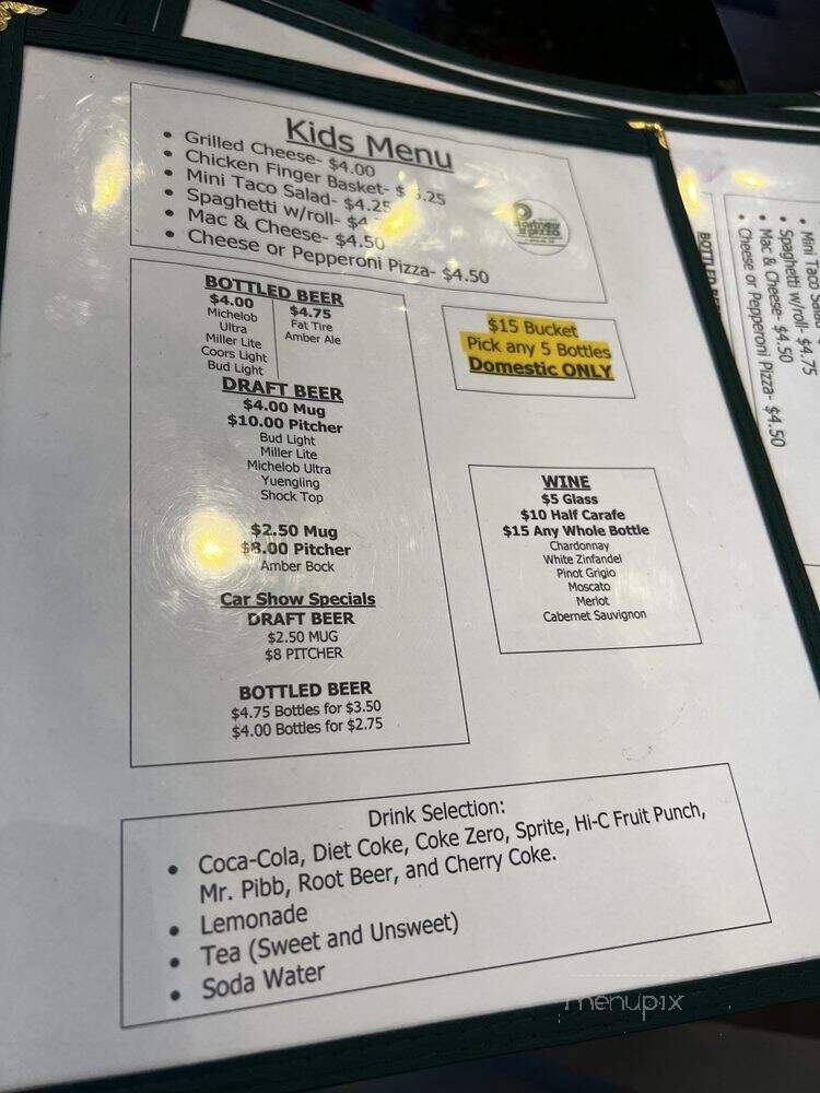 Partners II Pizza - Fayetteville, GA menu_pic