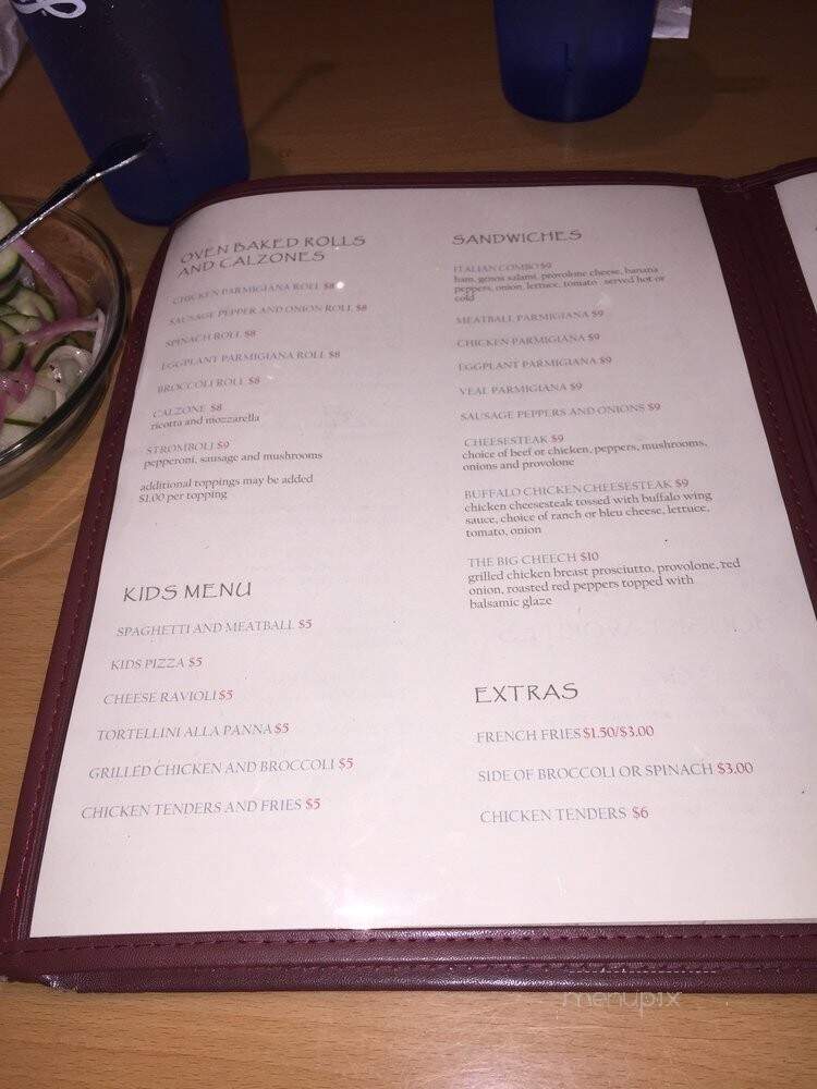 Pasta Pasta - Flagler Beach, FL menu_pic