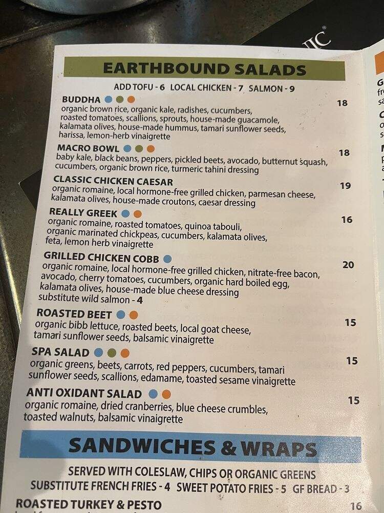 Peoples Organic - Minnetonka, MN menu_pic
