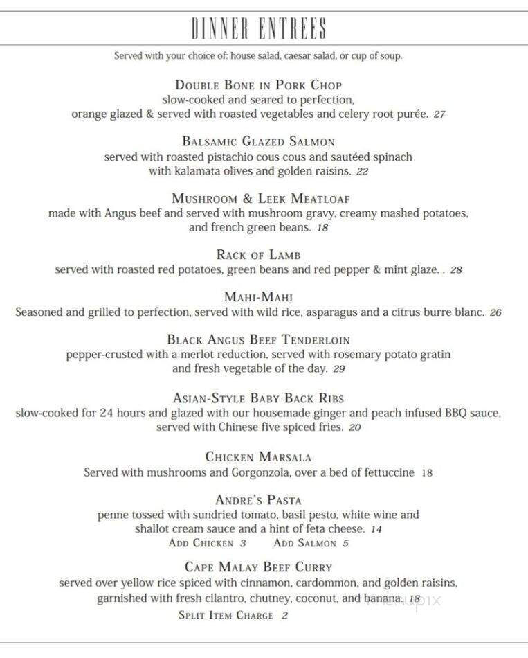 Picnikins Patio Cafe - San Antonio, TX menu_pic