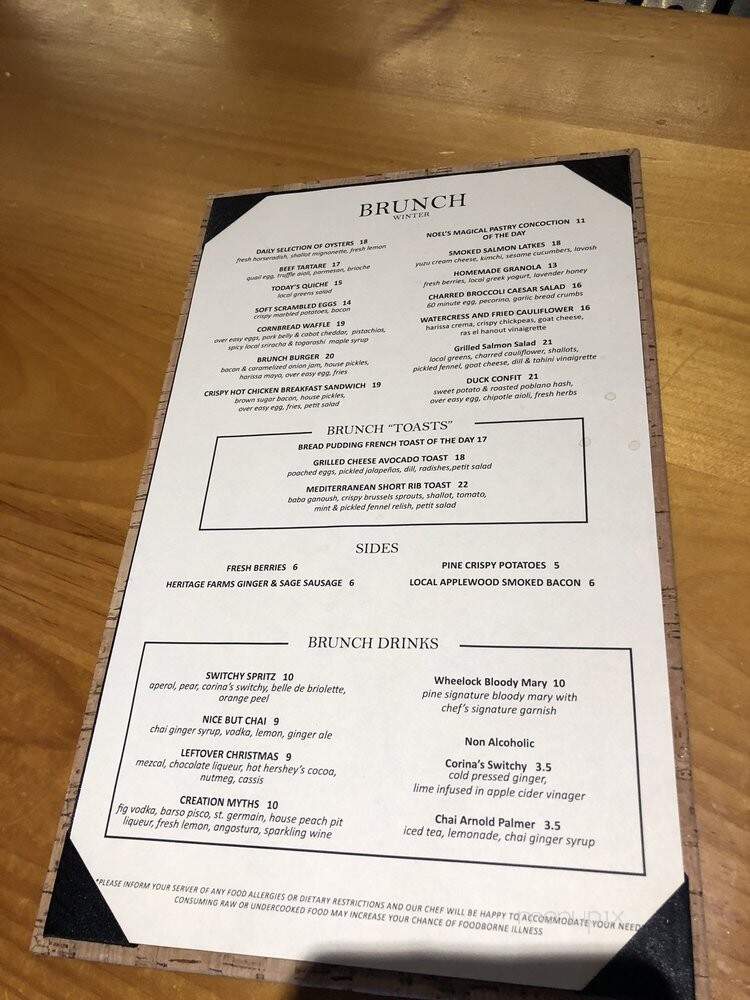 Pine Restaurant - Hanover, NH