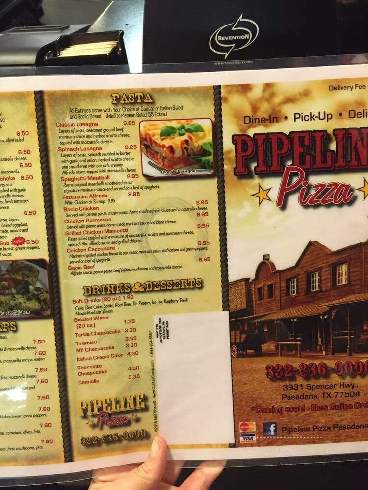 Pipeline Pizza - Pasadena, TX