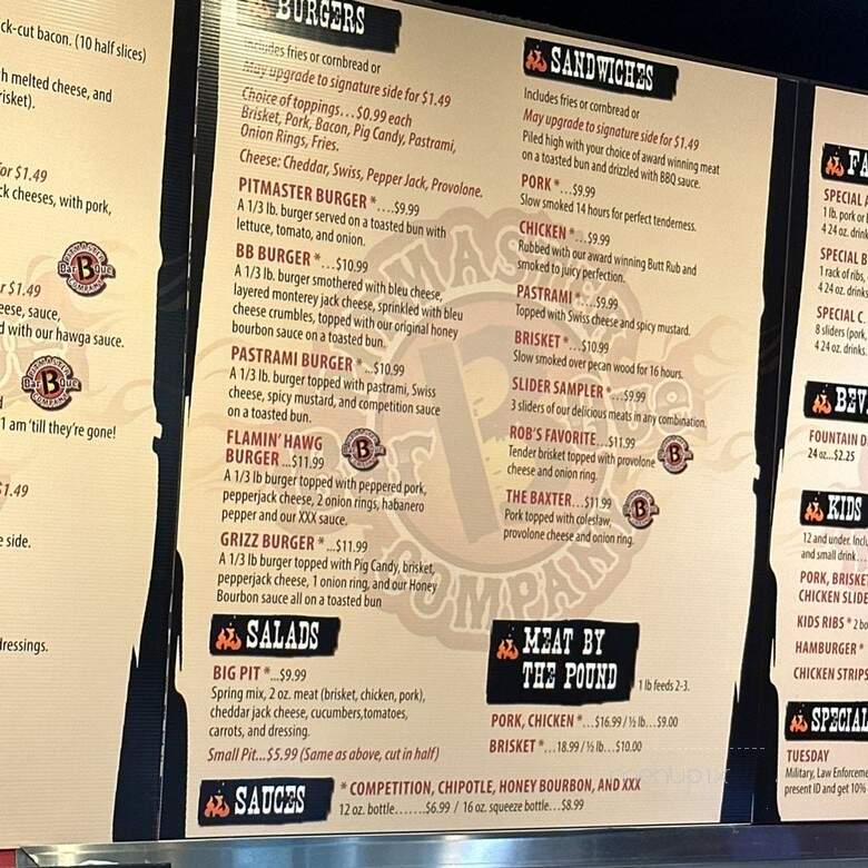Pitmaster BarBQue Company - Idaho Falls, ID menu_pic