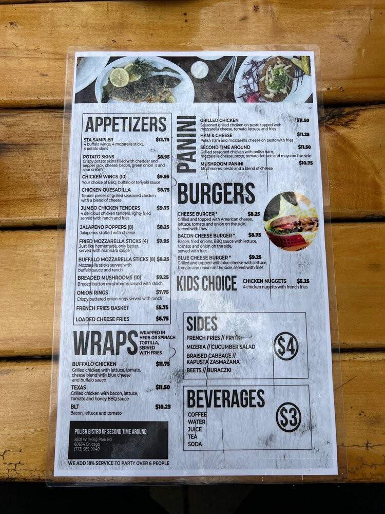 Polish Bistro - Chicago, IL menu_pic