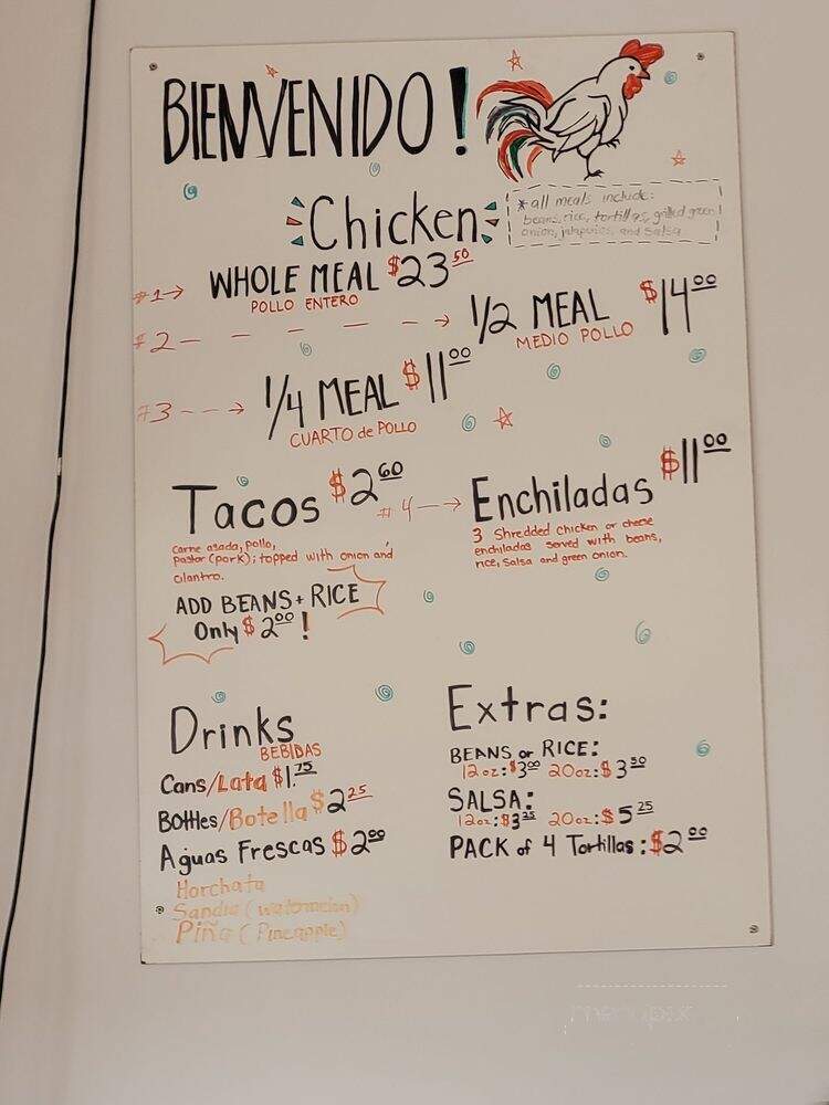 Pollo Azado - Grand Junction, CO menu_pic