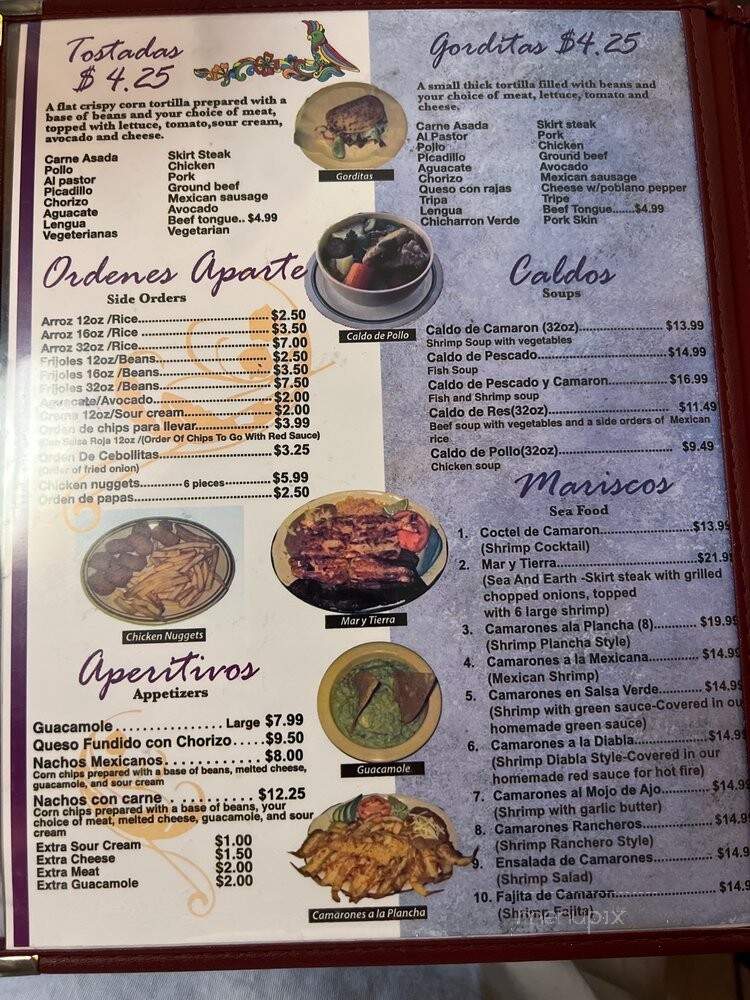 Poncitllan Jalisco - Chicago, IL menu_pic