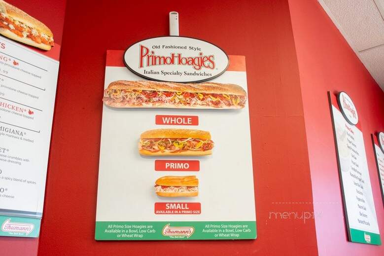 PrimoHoagies - Easton, PA menu_pic